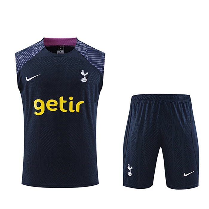 Vendita Kit Canotta Allenamento Pantaloncini Tottenham Hotspur Blu