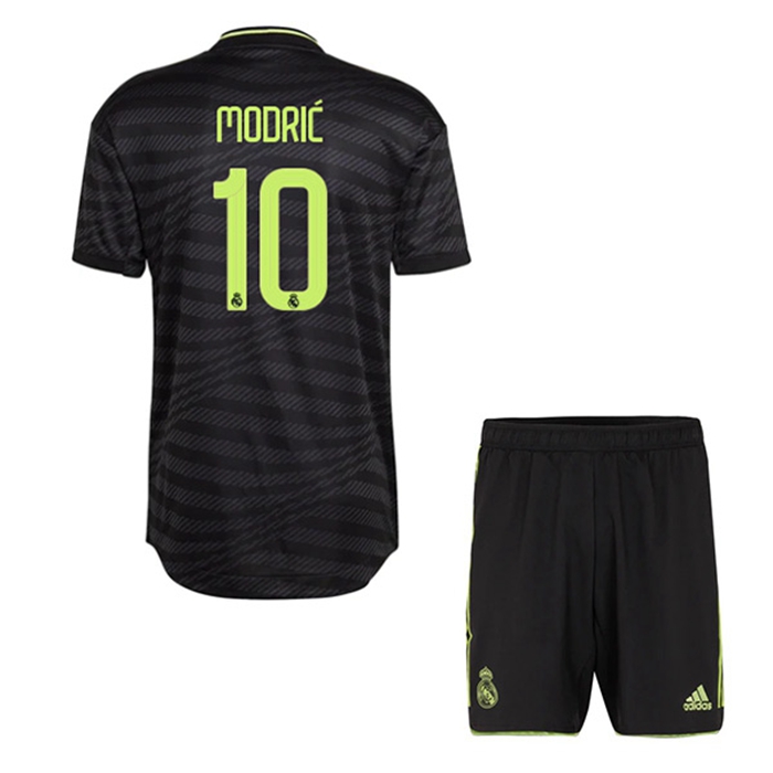 Acquisto Maglie Calcio Real Madrid (MODRIC #10) Bambino Terza 2022/2023